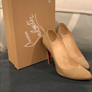 Christian Louboutin Decollete Patent Heels